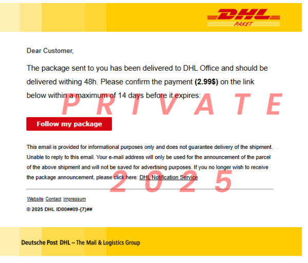 DHL 2025 LETTER